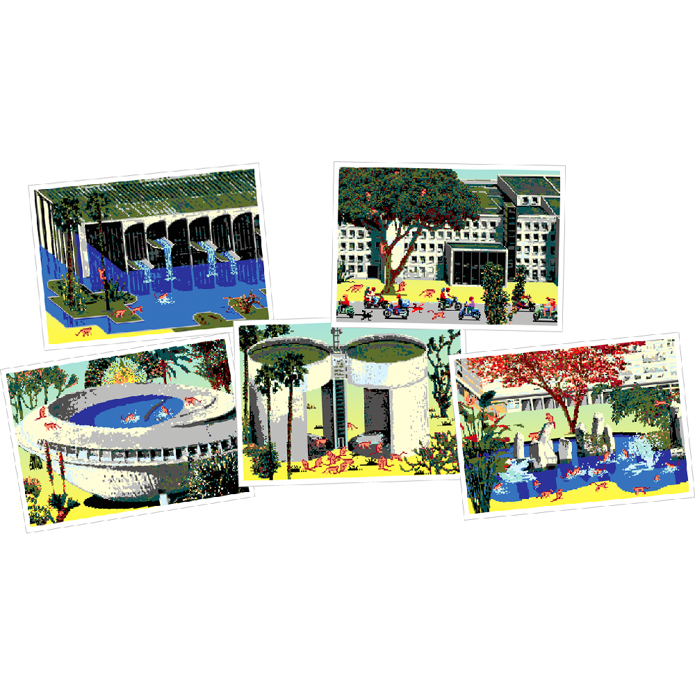 Postcards * 5